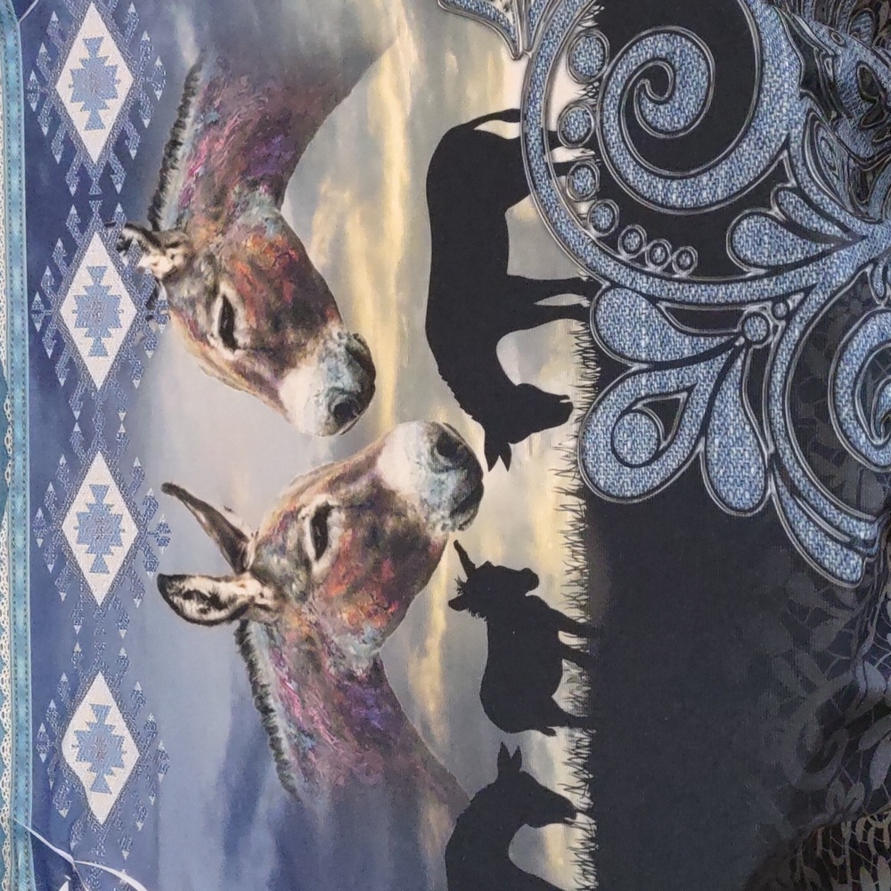 Fantazia "Wild Donkeys" Printed Top - Picture 6 of 6